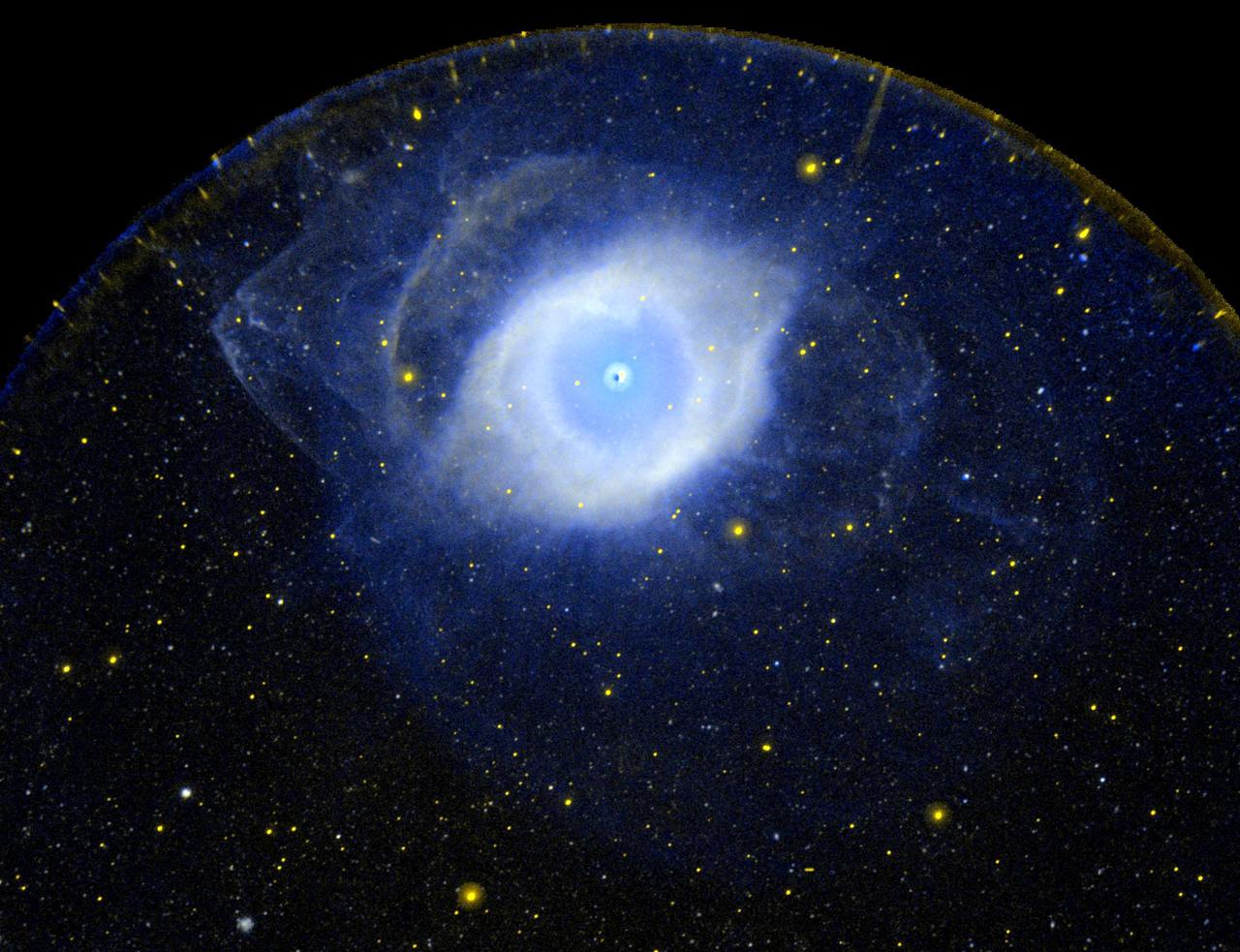 A nebula in deep space