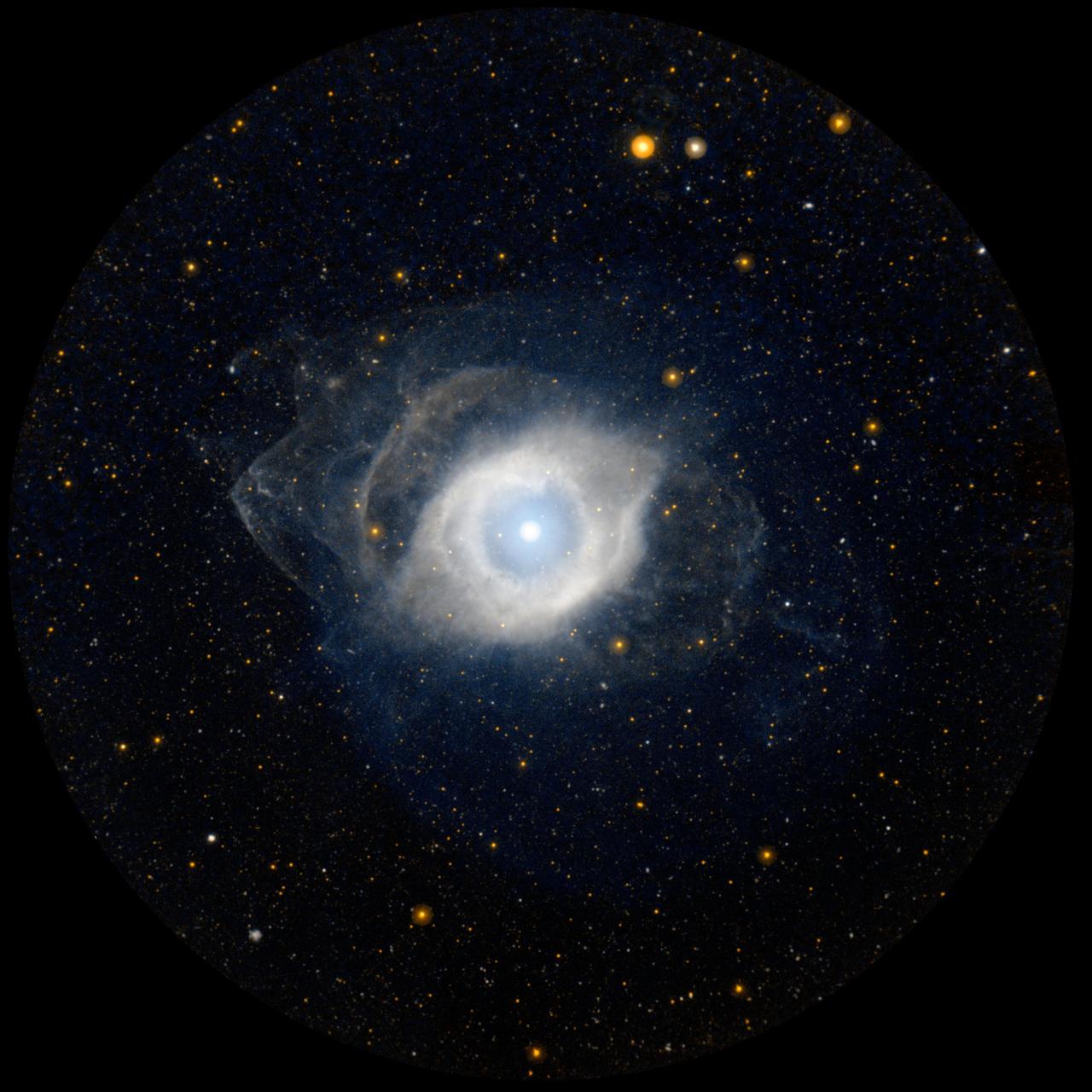 A nebula in deep space