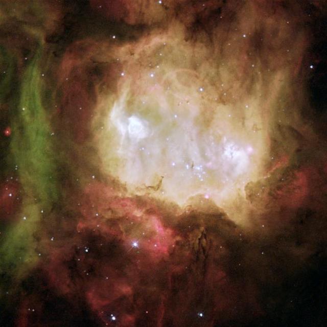 A nebula in deep space